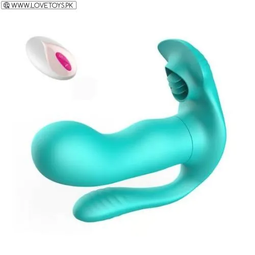 3 In 1 Anal Butt Plug With Sucking Dildo