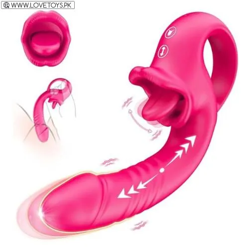 Thrusting Dildo Vibrator Sex Toys for Women
