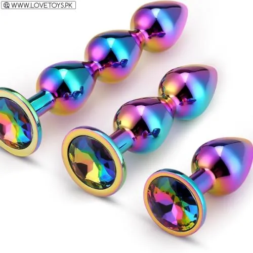 Anal Plug with with 3 Different Sizes