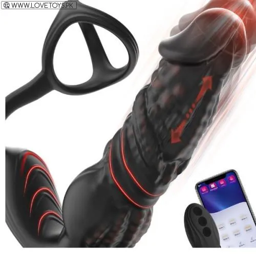 Fast Thrusting Prostate Massager Anal Vibrator for Men