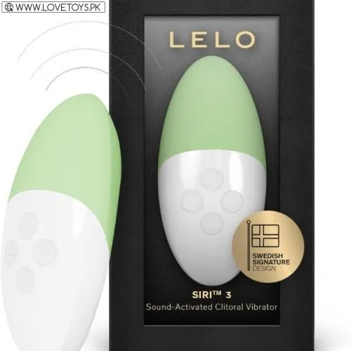 LELO SIRI 3 Sound Activated Small Personal Vibrator