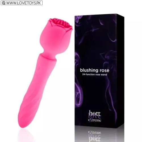 Blushing Pleasure Mini Rose Vibrator