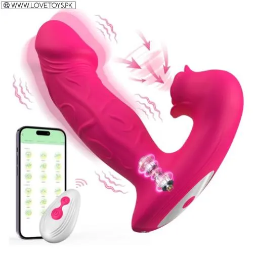 2 In 1 Clit Sucker And Insertable Vibrator In Pakistan