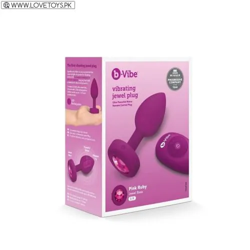 b-Vibe Vibrating Jewel Butt Plug