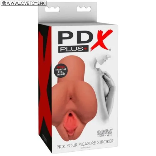 PDX Plus Pick Your Pleasure Stroker Tan