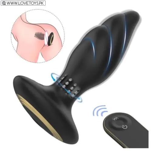 Vibration Modes Remote Control Silicone Butt Plug