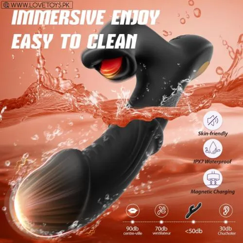 Black Sex Toy for Women Vibrators