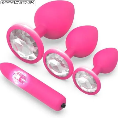 Couple 4pcs Plug Anales Trainer