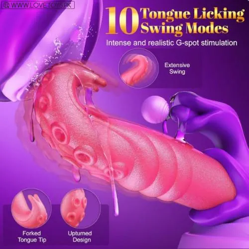 Rabbit Vibrator Tongue Toy for Women