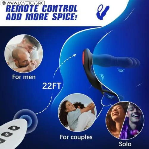 Thrusting Anal Expansion Prostate Massager