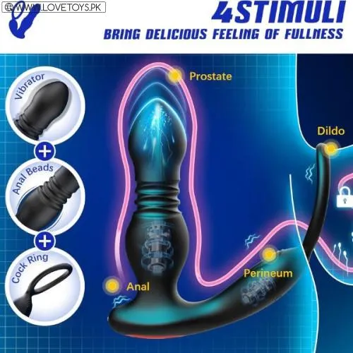 Thrusting Anal Expansion Prostate Massager