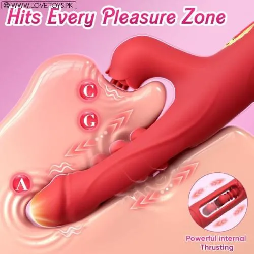 Thrusting Dildo Vibrator Adult Toys