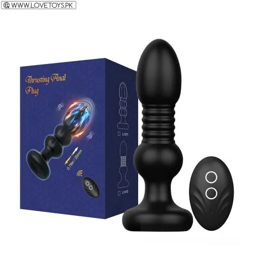 Thrusting Remote Control Anal Plug Sex toy in Pakistan