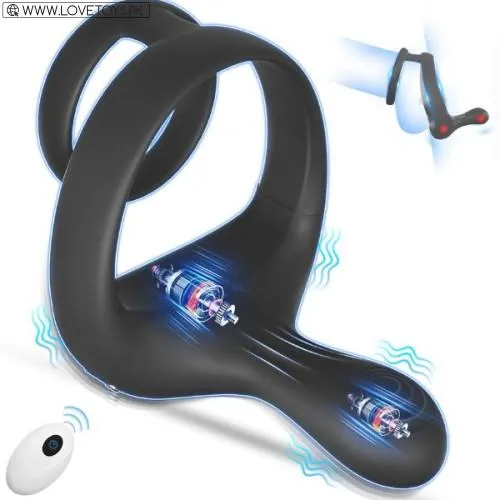 Vibrating Cock Ring Taint Stimulator