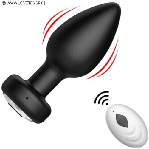 Vibration Modes Remote Control Silicone Butt Plug